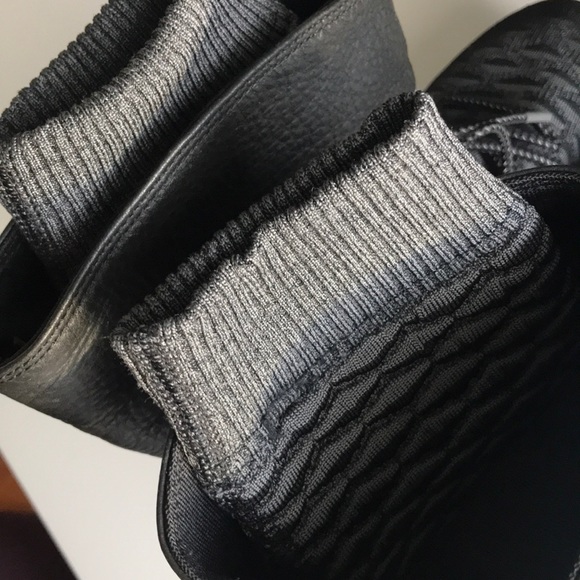 Nike Roshe Two Hi Flyknit Trainers - Sneaker Boot - Picture 3 of 5